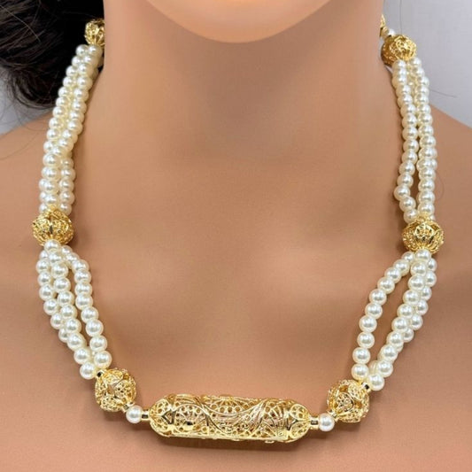 Collier Beldi Blanc